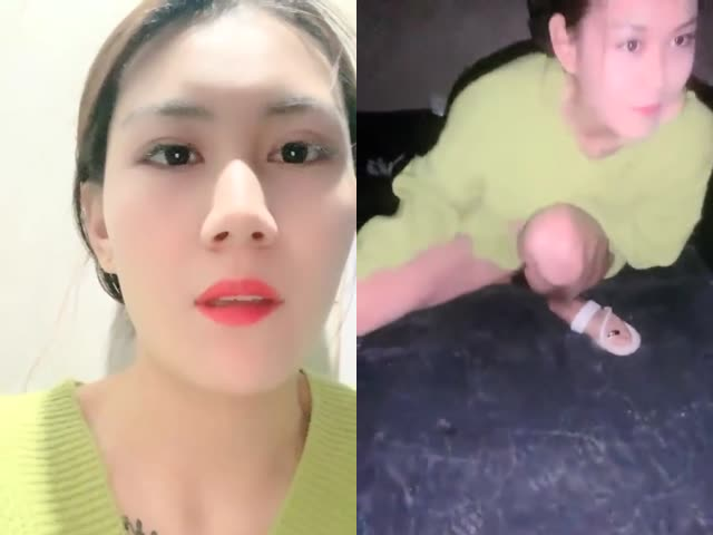 极品颜值骚女！夜晚小区楼顶玩露出！